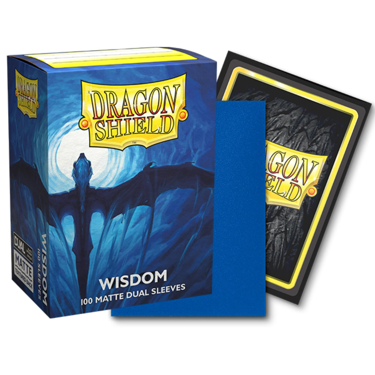 Dragon Shield Matte Dual Sleeves – Standard Size (100 Stück)