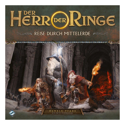Fantasy Flight Games – Der Herr der Ringe: Reise durch Mittelerde – Dunkle Pfade Erweiterung (Deutsche Ausgabe)
