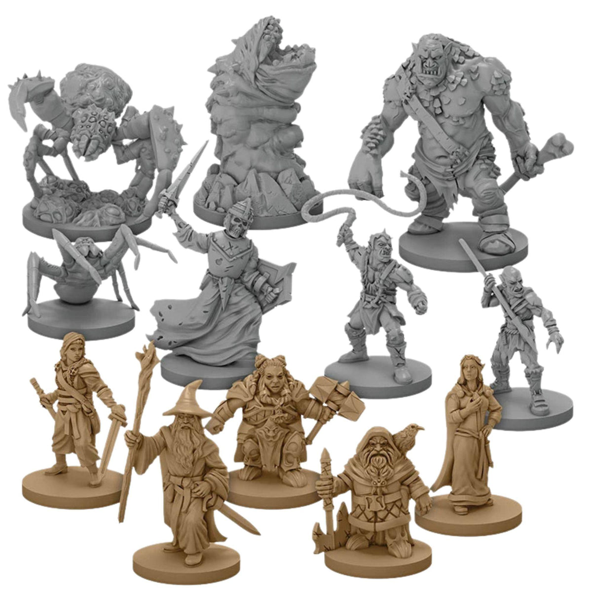 Fantasy Flight Games – Der Herr der Ringe: Reise durch Mittelerde – Dunkle Pfade Erweiterung (Deutsche Ausgabe)