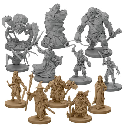 Fantasy Flight Games – Der Herr der Ringe: Reise durch Mittelerde – Dunkle Pfade Erweiterung (Deutsche Ausgabe)