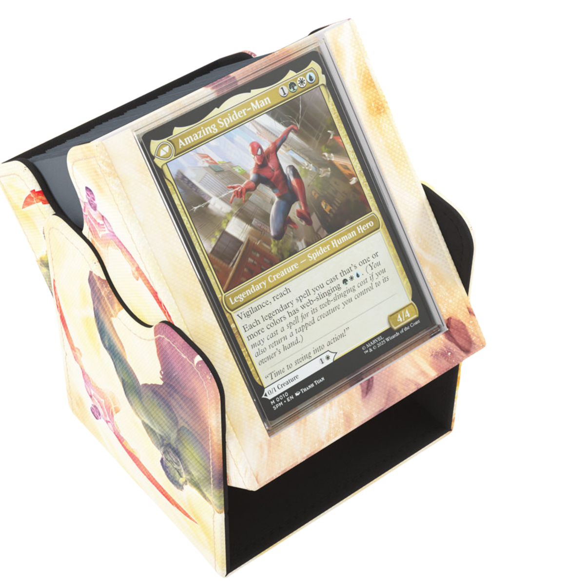 Gamegenic Squire PLUS 100+ XL Deck Box – MTG Marvel Super Heroes – Door of Destinies
