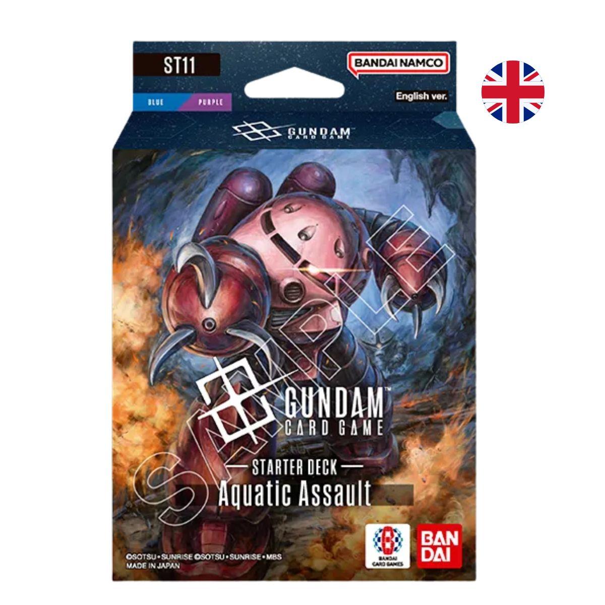 Gundam Card Game – Aquatic Assault [ST11] Starter-Deck (Englische Ausgabe)