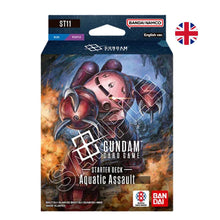 Gundam Card Game – Aquatic Assault [ST11] Starter Deck (English Edition)