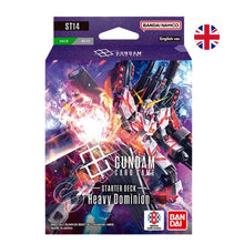 Gundam Card Game – Heavy Dominion [ST14] Starter Deck Display (English Edition)