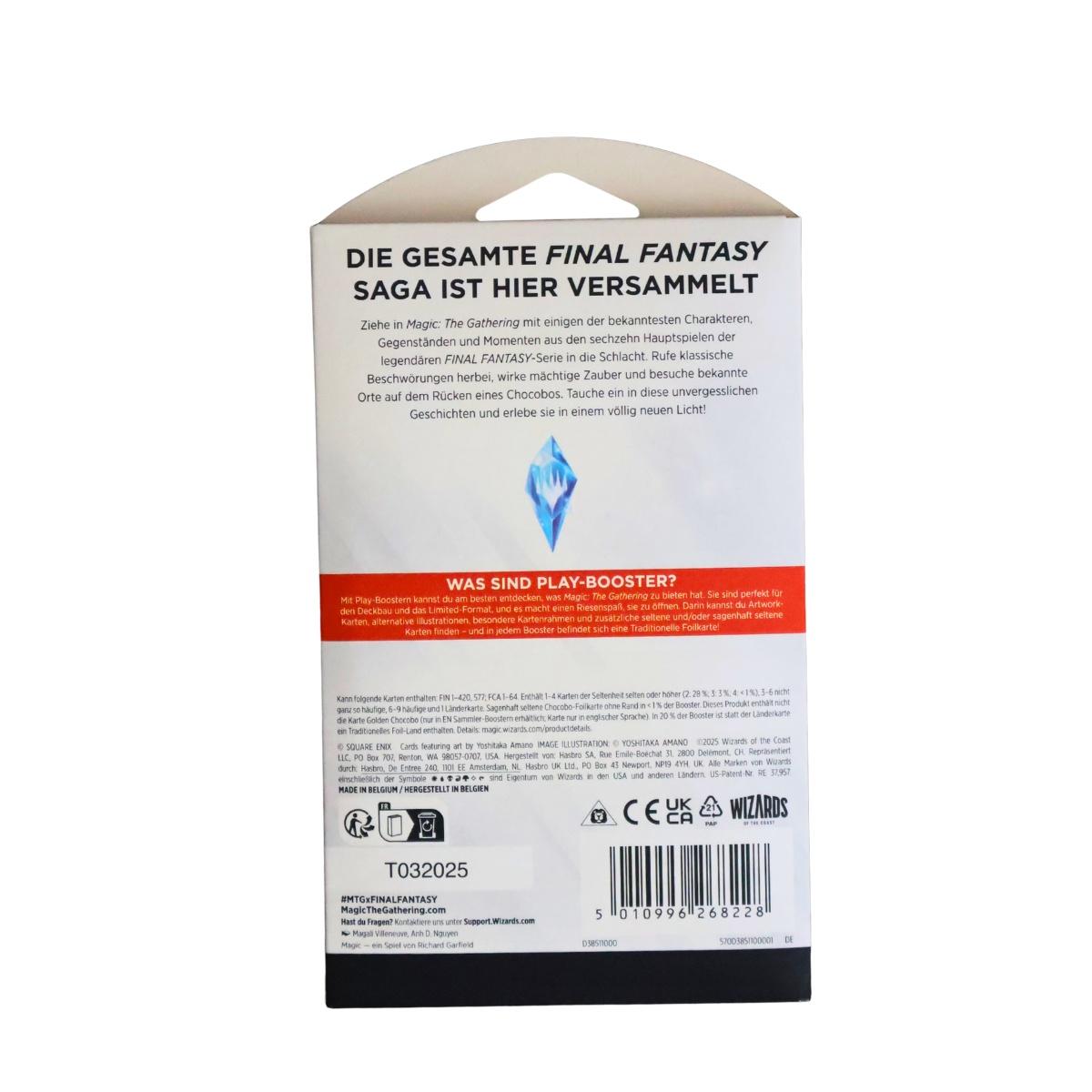 MTG Final Fantasy – Sleeved Play Booster