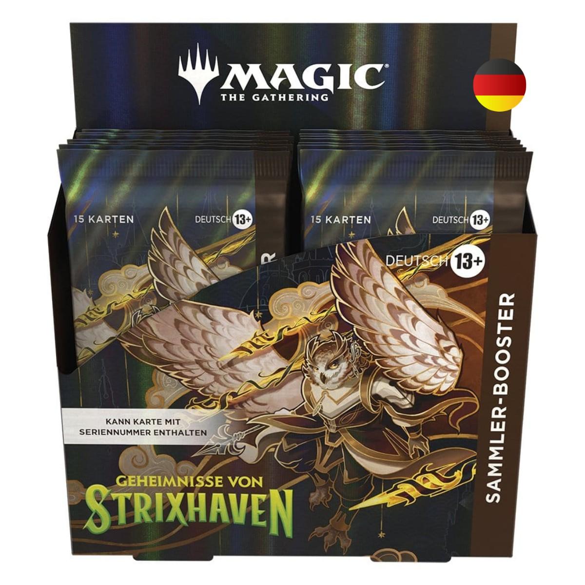 Magic: The Gathering – Secrets of Strixhaven Collector Booster Display (German Edition)