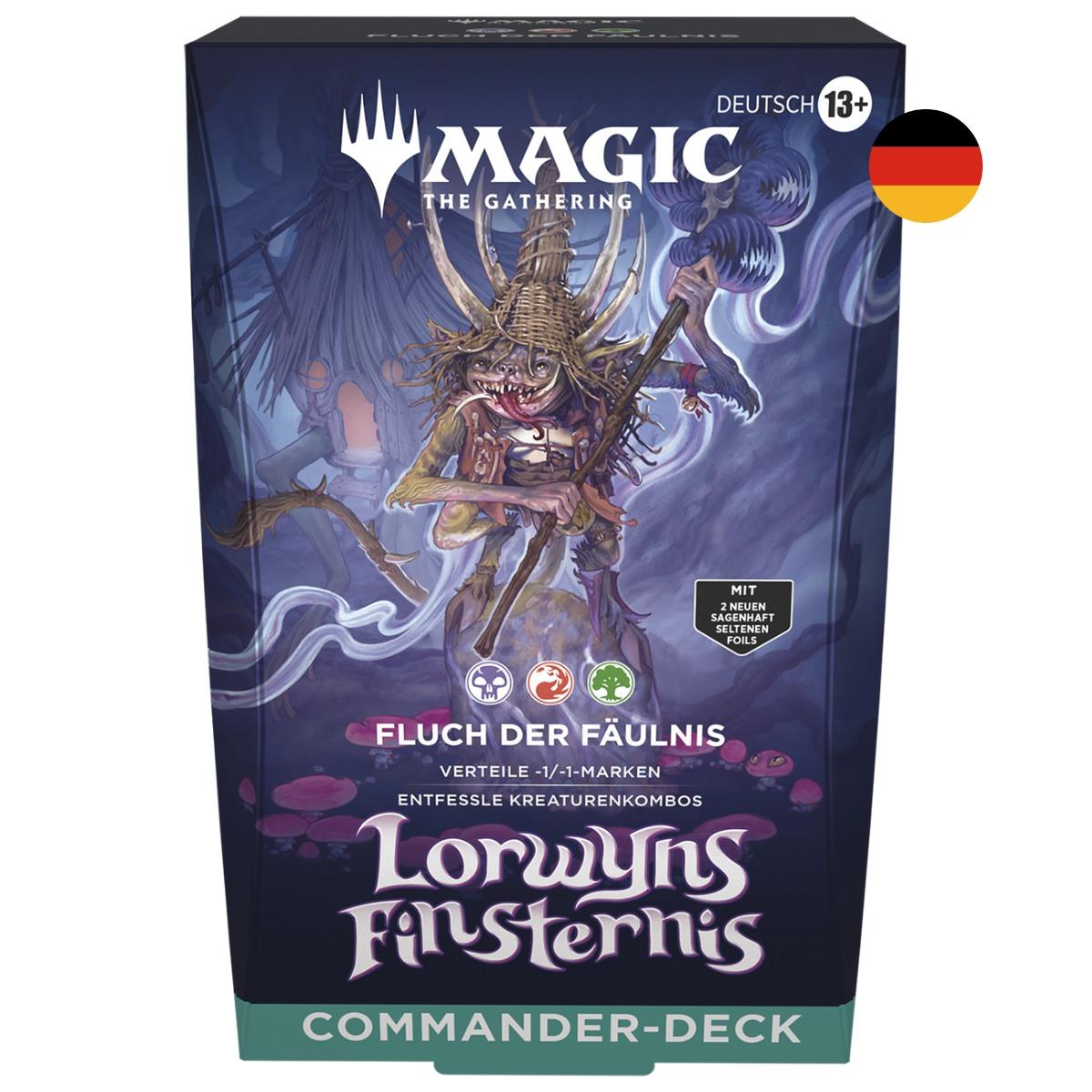 Magic: The Gathering Lorwyns Finsternis Commander Deck – Fluch der Fäulnis
