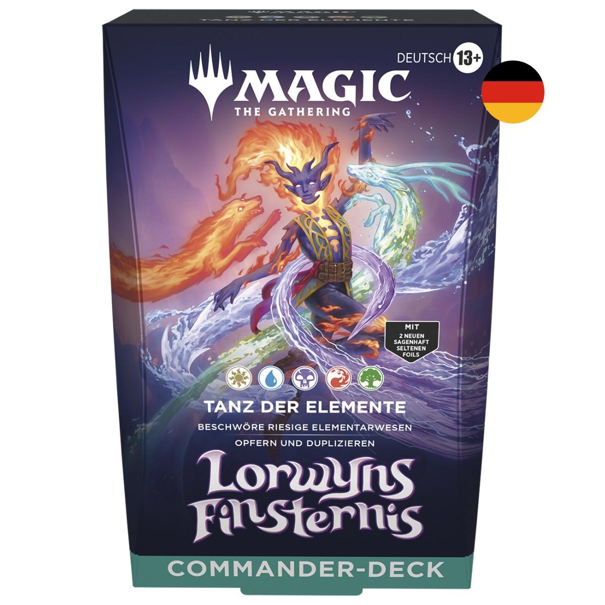 Magic: The Gathering Lorwyns Finsternis Commander Deck – Tanz der Elemente