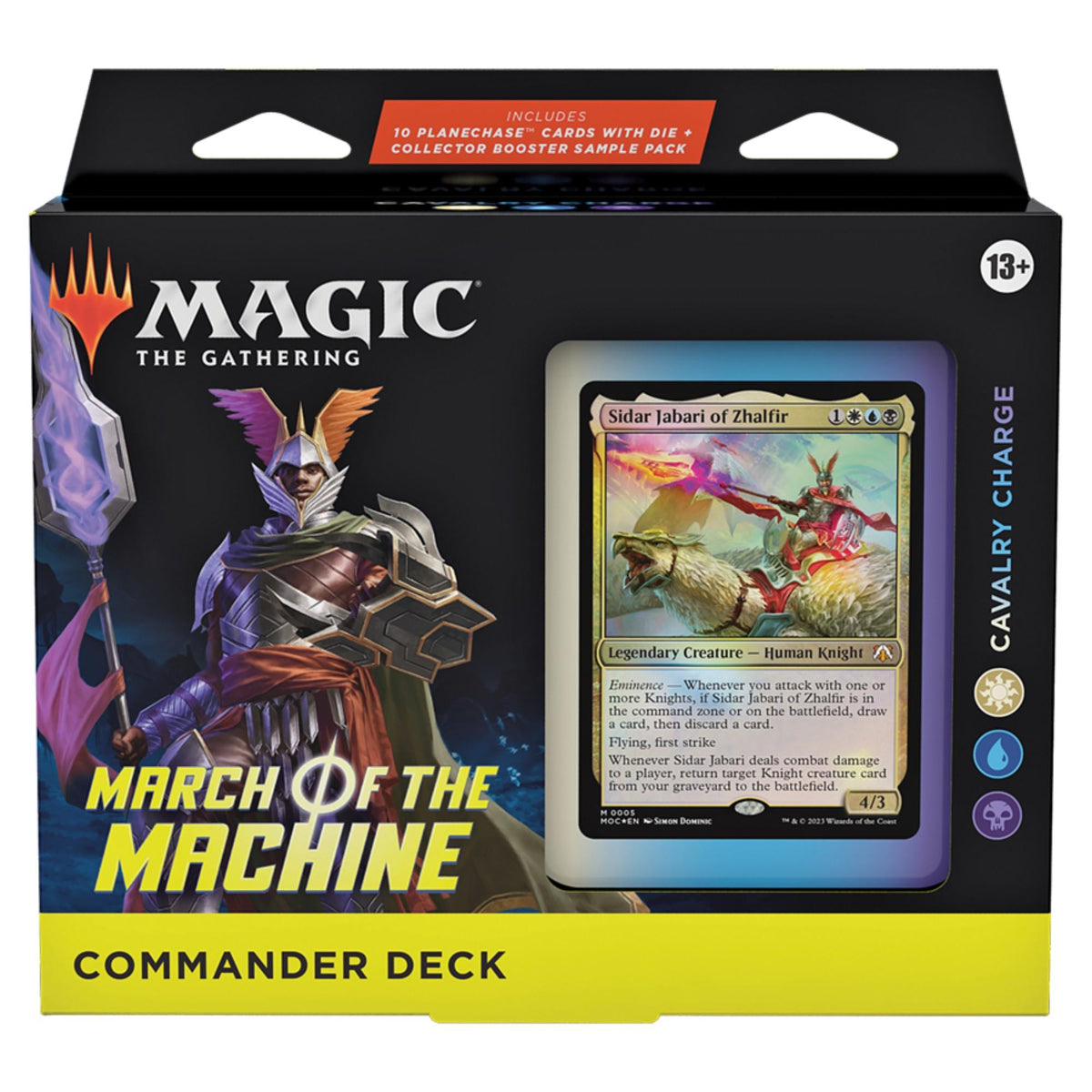 Magic: The Gathering March of the Machine Commander Deck Cavalry Charge