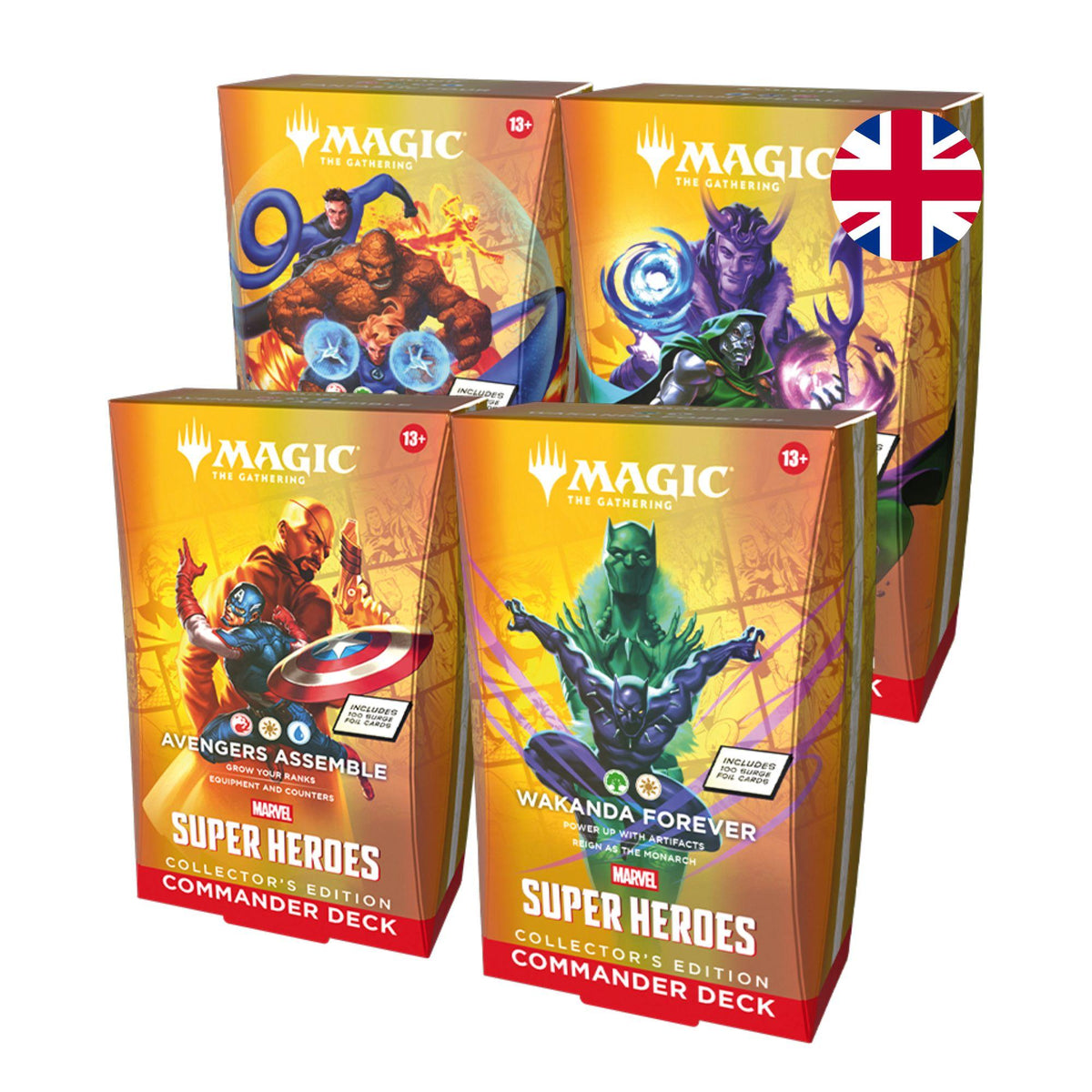 Magic: The Gathering – Marvel Super Heroes Commander-Deck Collector's Edition (English)