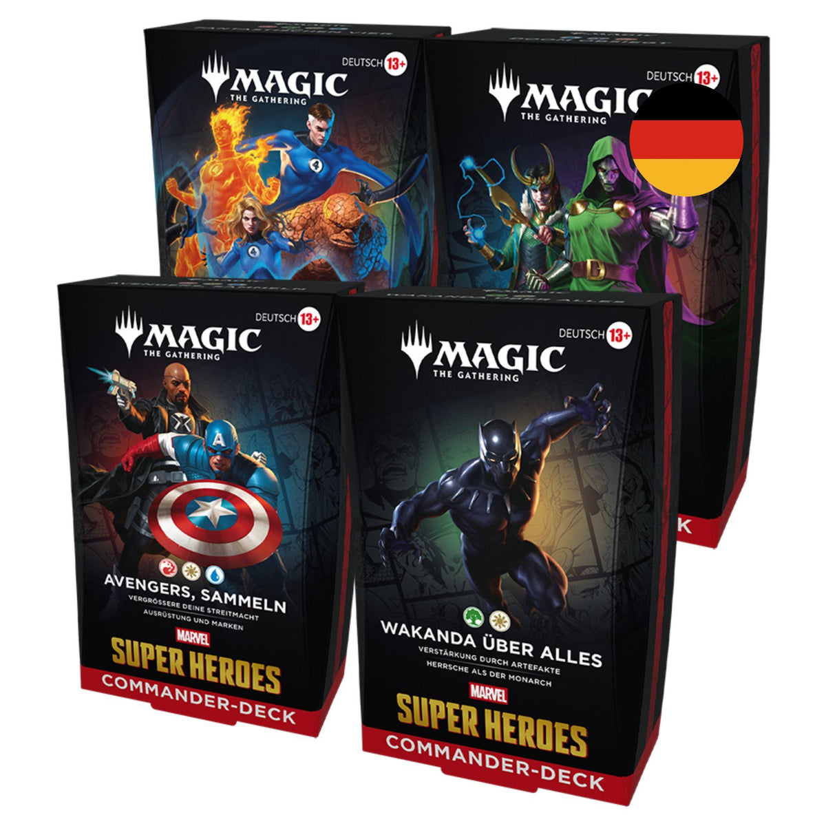 Magic: The Gathering – Marvel Super Heroes Commander-Deck (Deutsch)