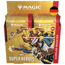 Magic: The Gathering – Marvel Super Heroes Sammler Booster Display (Deutsch)