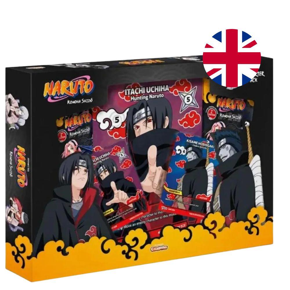Naruto TCG – Set 1: Konoha Shido 2nd Edition Special Pack Itachi (English Edition)