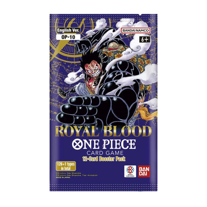 Geschlossenes One Piece OP-10 Royal Blood Boosterpack – Sammelkarten Erweiterung