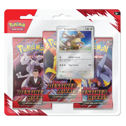 Pokemon TCG: Karmesin & Purpur – Ewige Rivalen 3-Pack Blister