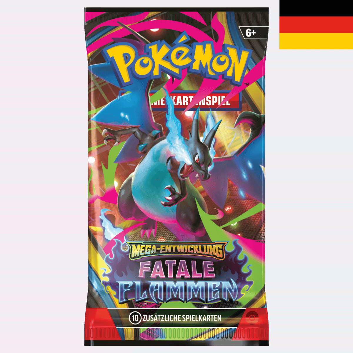 Pokémon TCG – Mega-Entwicklung Fatale Flammen – Booster – DE