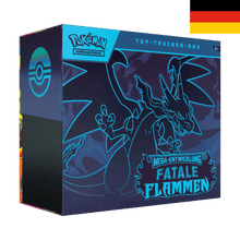 Pokémon TCG – Mega-Entwicklung Fatale Flammen – Top-Trainer-Box – DE