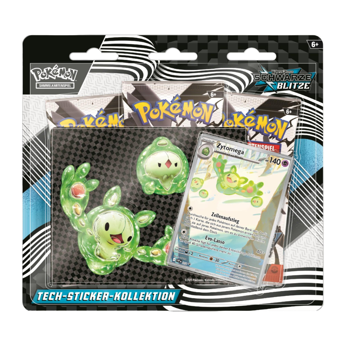 Pokemon TCG Scarlet & Violet 10.5 – Black Bolt & White Flare Tech-Sticker Collection