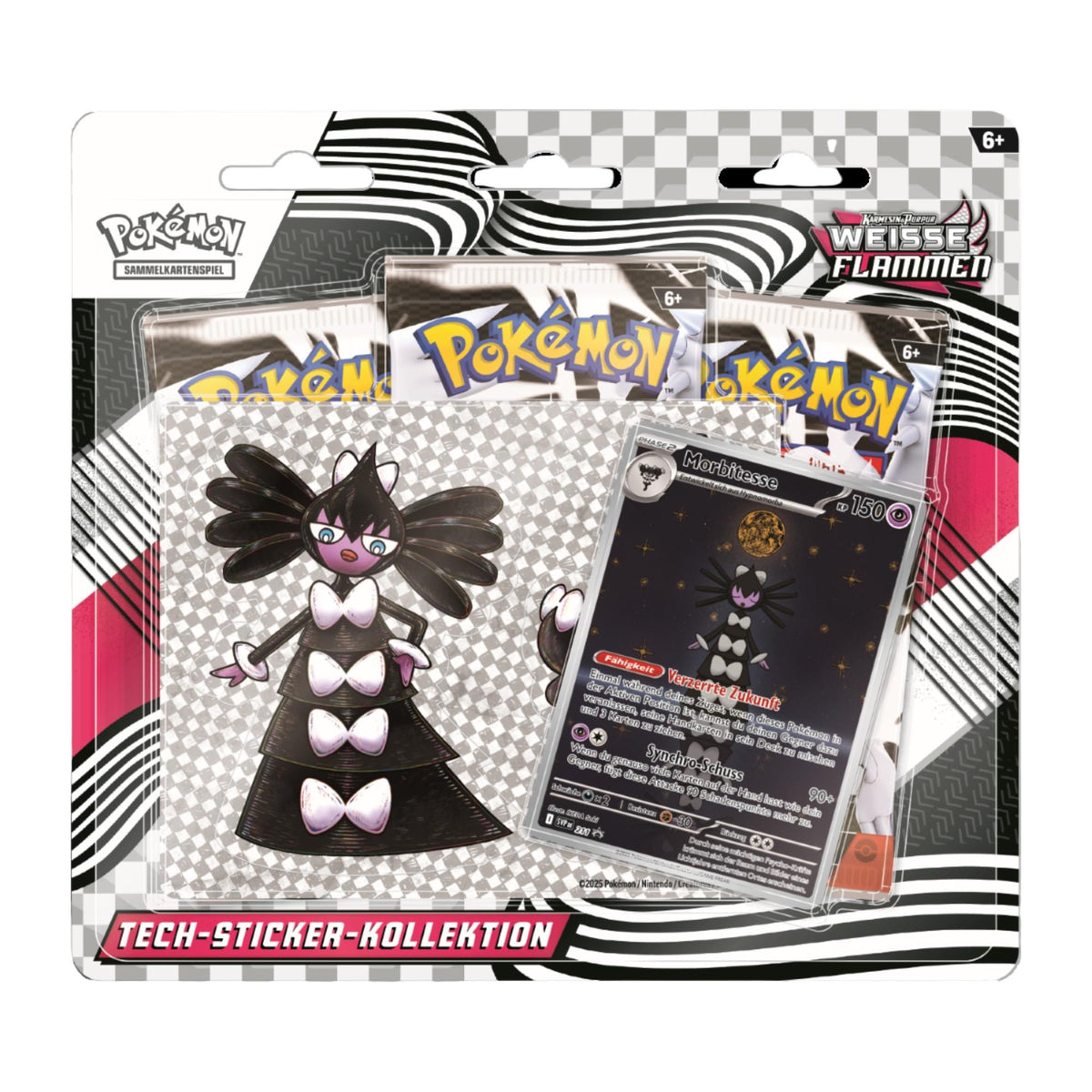 Pokemon TCG Scarlet & Violet 10.5 – Black Bolt & White Flare Tech-Sticker Collection