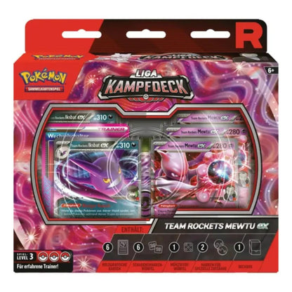 Pokémon TCG Liga Kampfdeck – Team Rockets Mewtu-ex – DE