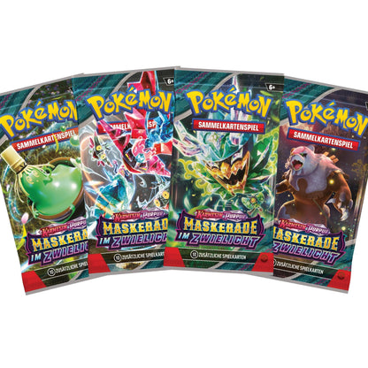 Pokemon TCG Karmesin & Purpur - Maskerade im Zwielicht Booster