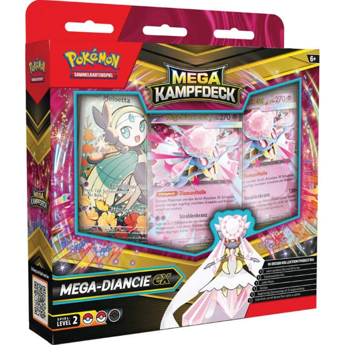 Pokémon TCG – Mega-Kampfdeck – Mega-Diancie-ex – DE