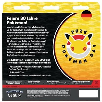 Pokémon TCG: Pokémon Day 2026 Collection (German Edition)