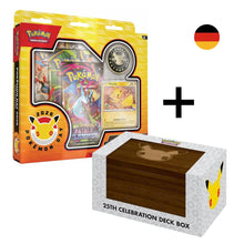 Pokémon TCG Celebration Bundle – 25th Celebration Deck Box & Pokémon Day 2026 Kollektion – DE (German Version)