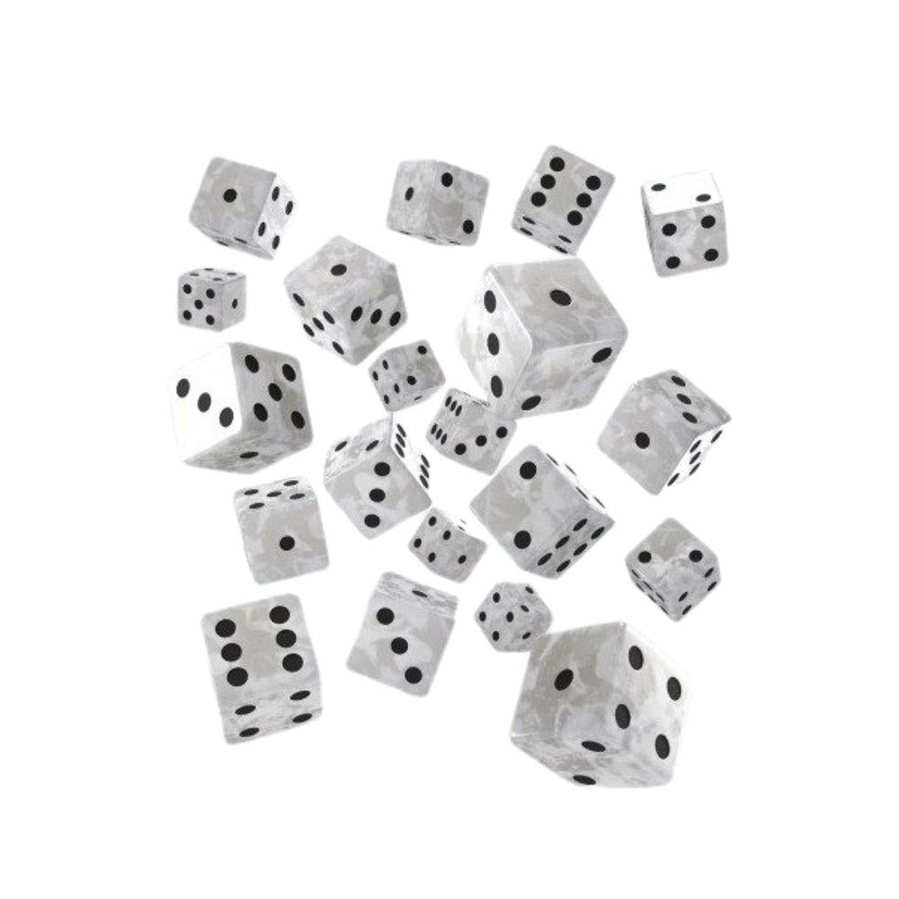 Q-Workshop – Full Pack: D6 Dice Set (20 Pieces, 16 mm)