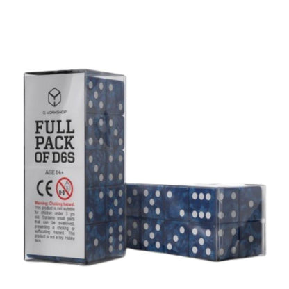 Q-Workshop – Full Pack: D6 Dice Set (20 Pieces, 16 mm)