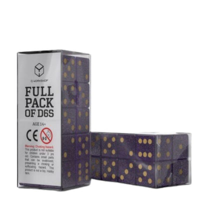 Q-Workshop – Full Pack: D6 Dice Set (20 Pieces, 16 mm)