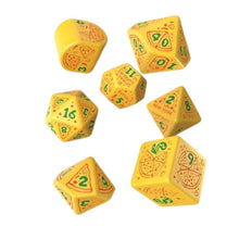 Q-Workshop – Pizza: Margherita 7-teiliges Polyedrisches RPG Würfelset