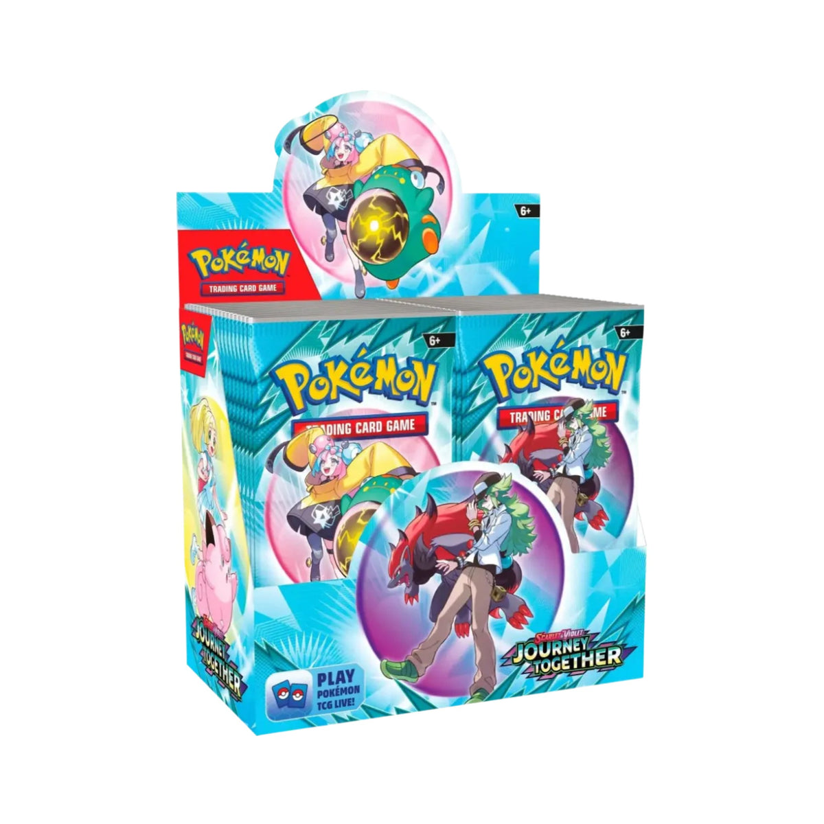 Pokemon Trading Card Game - Journey Together Booster Display