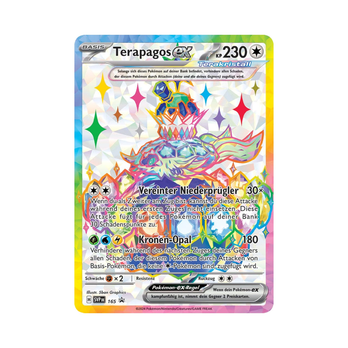 Pokemon TCG - Terapagos ex Ultra Premium Collection