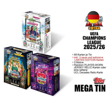 Topps Match Attax Extra 2025/26 UEFA Champions League – Mega Tin (German Edition)