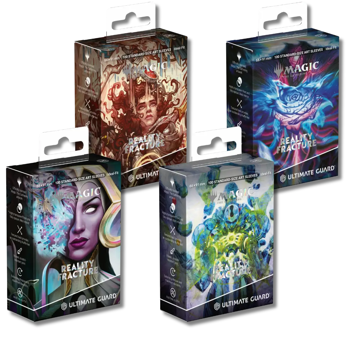 Ultimate Guard Art Sleeves Magic: The Gathering "Reality Fracture" Kartenhüllen Standardgröße (100 Stück)