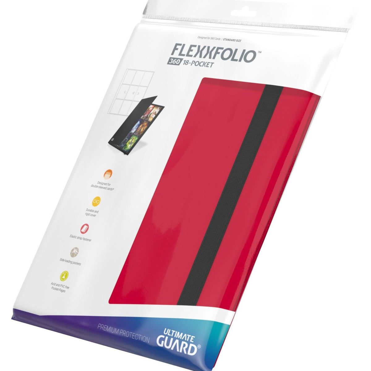 Ultimate Guard Flexxfolio 360 – 18-Pocket Sammelalbum (360 Karten)