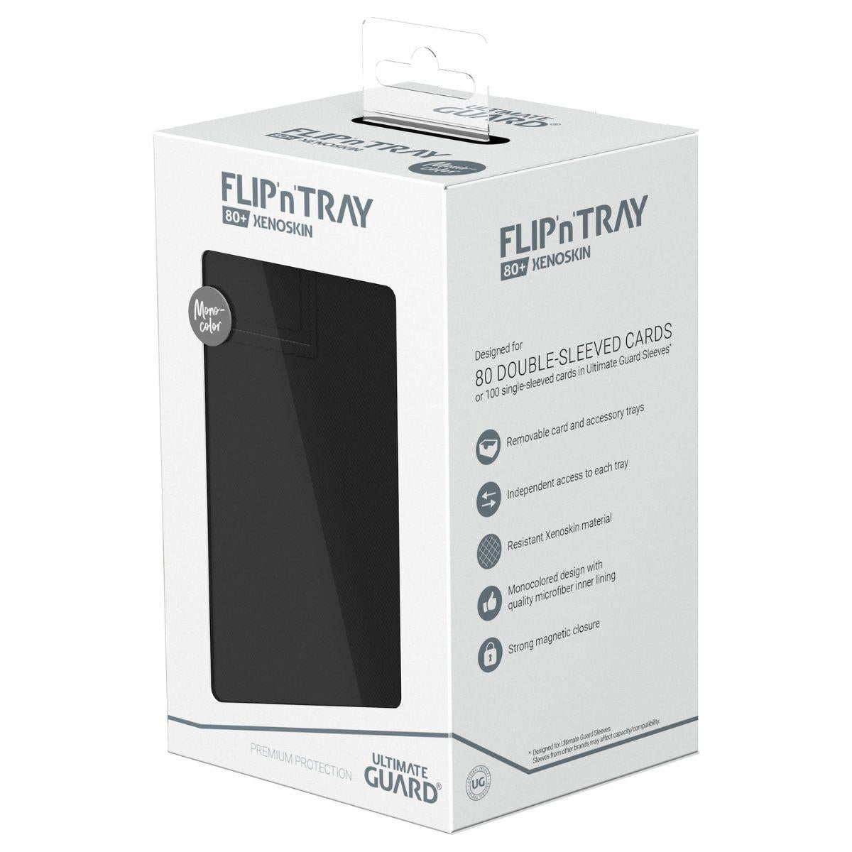 Ultimate Guard Flip'n'Tray 80+ Xenoskin – Premium Deck Box & Dice Tray