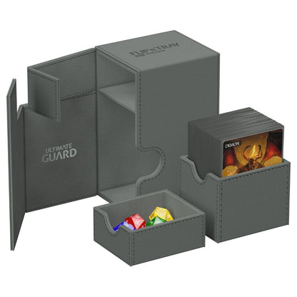 Ultimate Guard Flip'n'Tray 80+ Xenoskin – Premium Deck Box & Dice Tray
