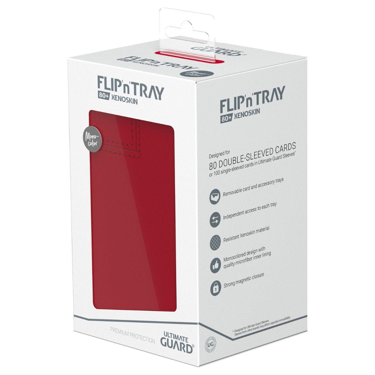 Ultimate Guard Flip'n'Tray 80+ Xenoskin – Premium Deck Box & Dice Tray
