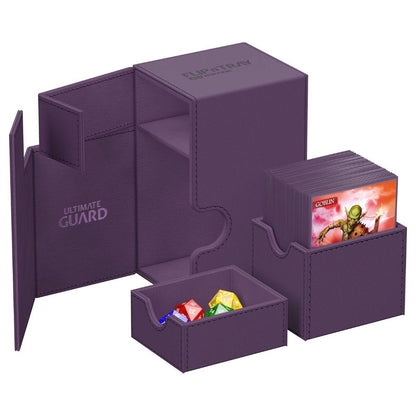 Ultimate Guard Flip'n'Tray 80+ Xenoskin – Premium Deck Box & Dice Tray