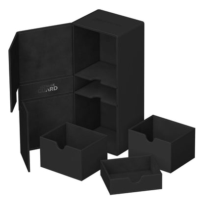 Ultimate Guard Twin Flip'n'Tray 266+ Xenoskin – Dual Commander Deck Box