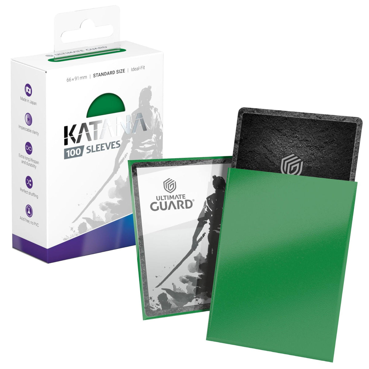 Ultimate Guard Katana Sleeves – Standardgröße (100 Stück)