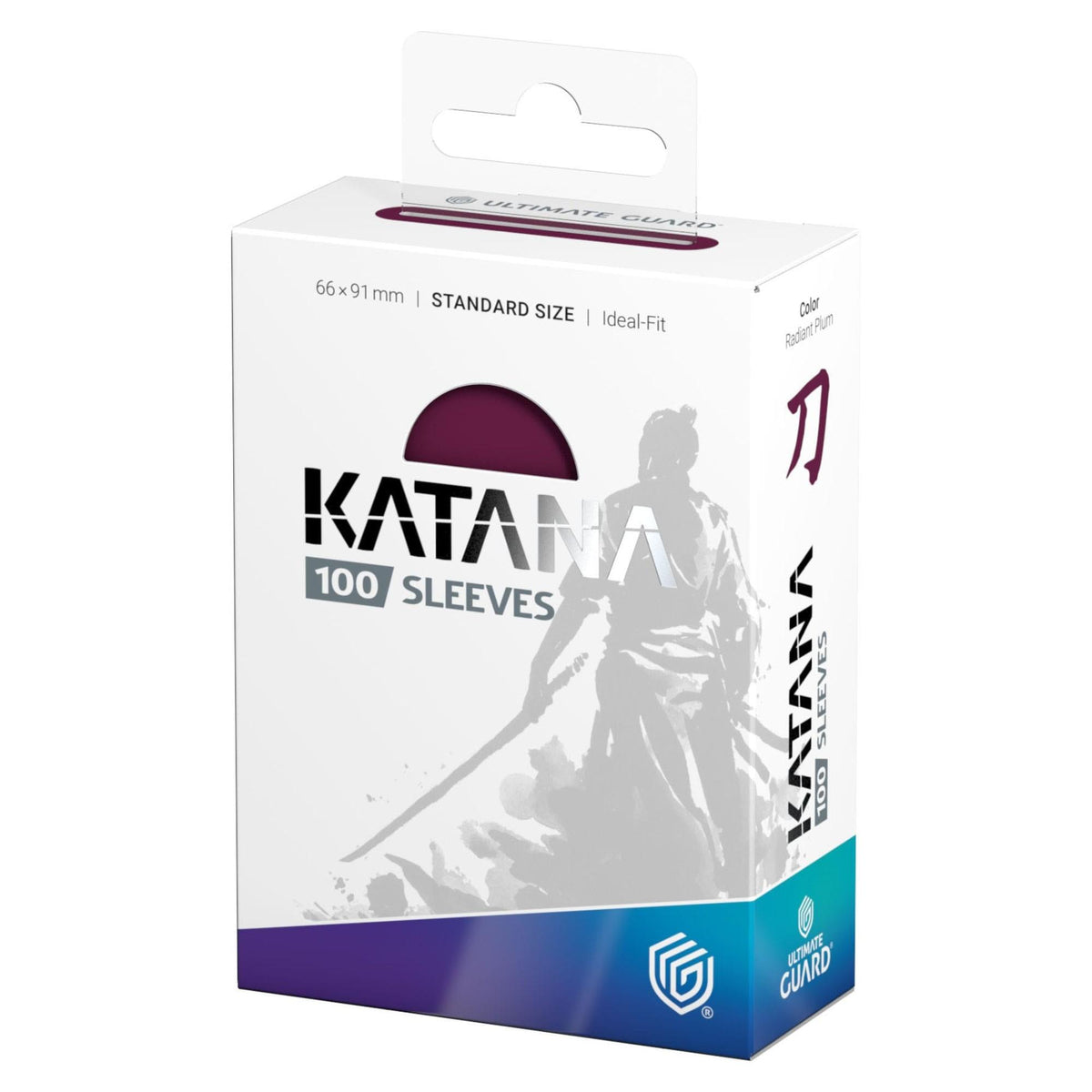 Ultimate Guard Katana Sleeves Radiant Plum packaging front