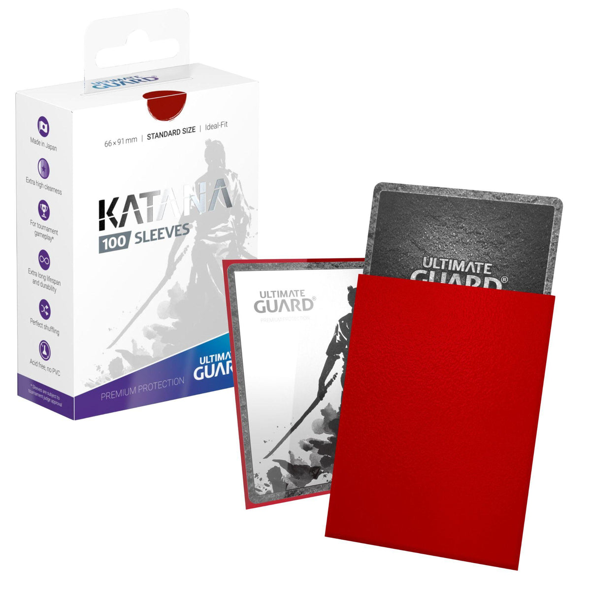 Ultimate Guard Katana Sleeves – Standardgröße (100 Stück)