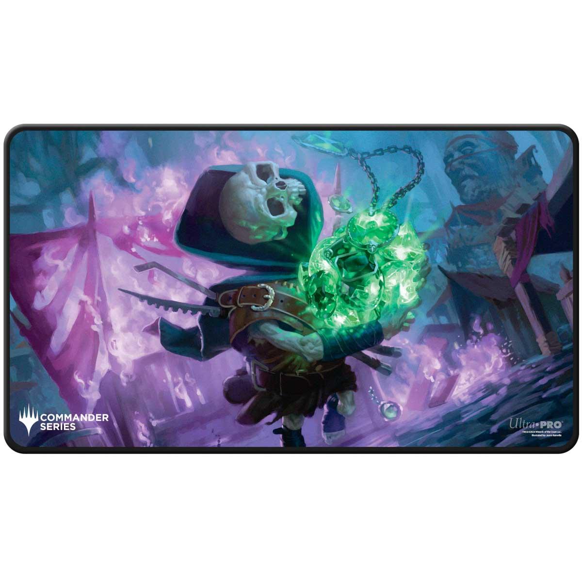 Ultra Pro Commander Series 4: Black Stitched Playmat - Tinybones