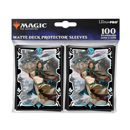 Ultra Pro 100 Deck Protector Sleeves - MTG Tarkir Drachensturm Jeskai Commander