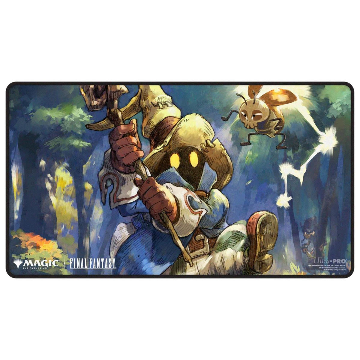 Ultra Pro Black Stitched Premium Playmat - MTG Final Fantasy Vivi Ornitier