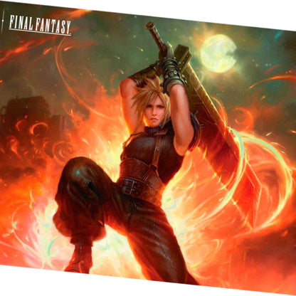 Ultra Pro Commander Playmat – MTG Final Fantasy Cloud, Ex-SOLDIER