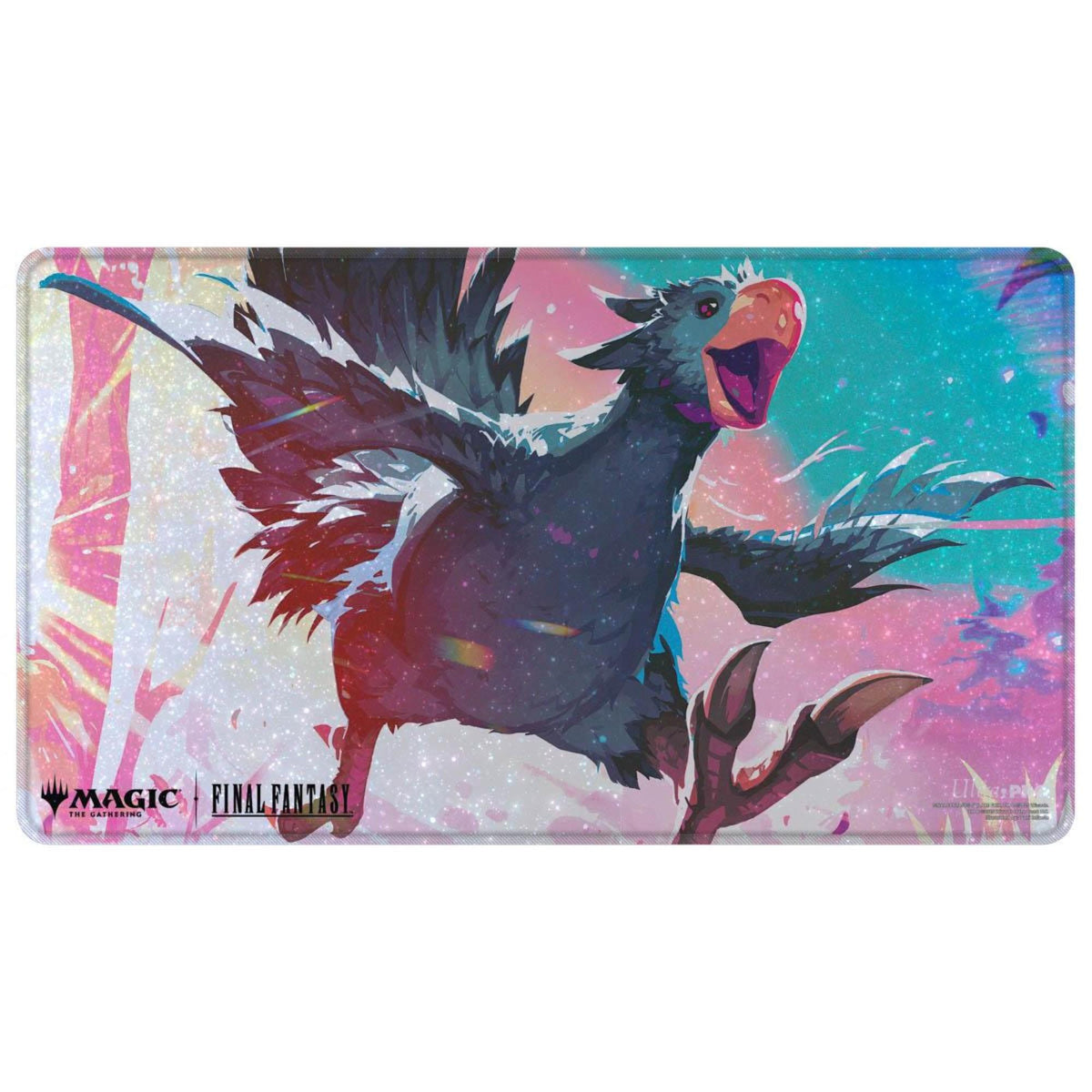 Ultra Pro Premium Holofoil Playmat – MTG Final Fantasy Traveling Chocobo (Schwarz)